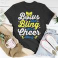 Cheerleading Cheerleader Bows And Bling Its A Cheer Thing T-shirt Personalized Gifts