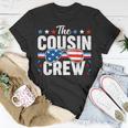 Cousin Crew 4Th Of July Patriotic American Family Matching V8 Unisex T-Shirt Funny Gifts