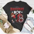 Dabbing Boy 8 Year Old Soccer Player 8Th Birthday Party Unisex T-Shirt Funny Gifts