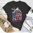 Daddio Of The Patio Usa Flag Patriotic Bbq Dad 4Th Of July Unisex T-Shirt Funny Gifts