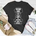 Dear Dad Thanks For Picking Up My Poop Happy Fathers Day Dog Unisex T-Shirt Unique Gifts