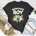 Funny Bowling Gift For Kids Cool Bowler Boys Birthday Party Unisex T-Shirt Unique Gifts