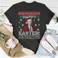 Funny Joe Biden Happy Easter Ugly Christmas Unisex T-Shirt Unique Gifts