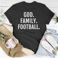 God Family Football For Women Men And Kids Unisex T-Shirt Unique Gifts