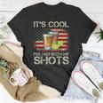 Its Cool Ive Had Both My Shots American Flag 4Th Of July Unisex T-Shirt Unique Gifts