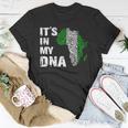 Its In My Dna Proud Nigeria Africa Usa Fingerprint Unisex T-Shirt Unique Gifts