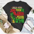 July 4Th Junenth 1865 Because My Ancestors Mens Girls Unisex T-Shirt Unique Gifts