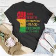 Junenth Celebrate Black Freedom 1865 June 19Th Men Women Unisex T-Shirt Unique Gifts