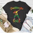 Juneteenth 1865 Dab Black Boy Brown Skin Afro American Boys Unisex T-Shirt Unique Gifts