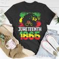Juneteenth Is My Independence Day Black Women Freedom 1865 Unisex T-Shirt Unique Gifts