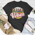 Mama Vibes Leopard Distressed Retro Sunset Summer Vibes T-shirt Personalized Gifts