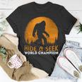 Market Trendz Bigfoot Hide And Seek Champion 405 Trending Shirt Unisex T-Shirt Funny Gifts