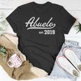 Mens Abuelo Est 2019 Distressed Unisex T-Shirt Unique Gifts