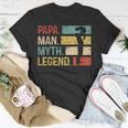 Mens Dad Man Myth Legend Christmas Father Birthday Gifts Unisex T-Shirt Funny Gifts