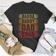 Mens Dada Daddy Dad Bruh Fathers Day Unisex T-Shirt Unique Gifts