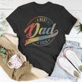 Mens Retro Vintage Best Dad Ever Father Daddy Fathers Day Gift Unisex T-Shirt Unique Gifts