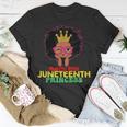 Mommy Little Junenth Princess Celebrate 19Th Black Girl Unisex T-Shirt Unique Gifts