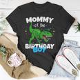Mommy Of The Birthday Boy Dinosaurrex Anniversary Unisex T-Shirt Unique Gifts