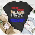 Most Dogs Are Smarter Than Your President Unisex T-Shirt Funny Gifts