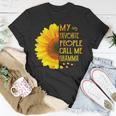 My Favorite People Call Me Gramma 728 Shirt Unisex T-Shirt Funny Gifts