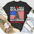 My Stepdaughter Is A Soldier Proud 682 Shirt Unisex T-Shirt Funny Gifts