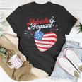 Patriotic And Pregnant 4Th Of July Pregnancy Announcement Unisex T-Shirt Funny Gifts