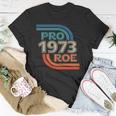 Pro Roe 1973 Roe Vs Wade Pro Choice Womens Rights Retro Unisex T-Shirt Unique Gifts