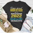 Proud Godfather Of Kindergarten Graduate 2022 Graduation Unisex T-Shirt Unique Gifts