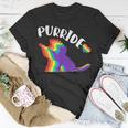 Purride Gay Pride Cat Pride Cat Cat Lgbtq Unisex T-Shirt Unique Gifts Purride Gay Pride Cat Pride Cat Cat Lgbtq Unisex T-Shirt Unique Gifts