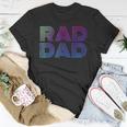 Rad Dad 1980S Retro Fathers Day T-shirt Personalized Gifts