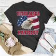 Ultra Maga Patriot American Eagle Us Flag Unisex T-Shirt Funny Gifts