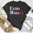 Ultra Maga Retro Style Red And White Text Unisex T-Shirt Unique Gifts