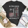 Ultra Maga We The People Proud Republican Usa Flag Unisex T-Shirt Funny Gifts