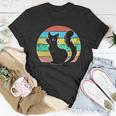 Vintage Black Cat Lover 307 Shirt Unisex T-Shirt Funny Gifts