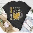 Vintage Its Not A Dad Bod Its Father Dad Figure Drinking Unisex T-Shirt Unique Gifts