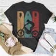 Vintage Motocross Dad Dirt Bike Fathers Day 4Th Of July Unisex T-Shirt Funny Gifts
