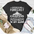 Weekend Forecast Camping 716 Trending Shirt Unisex T-Shirt Funny Gifts