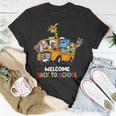 Welcome Back To School Zoo Animal Bus 477 Shirt Unisex T-Shirt Funny Gifts