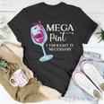 Womens Mega Pint I Thought It Necessary Funny Sarcastic Gifts Wine Unisex T-Shirt Unique Gifts