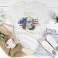 4Th Of July Stoner Gifts For Dad Boyfriend Men Ben Drankin Unisex T-Shirt Funny Gifts