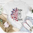America The Home Of Free Because Of The Brave Plus Size Unisex T-Shirt Unique Gifts