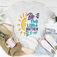 Be A Nice Human - Be The Light Matthew 5 14 Christian Unisex T-Shirt Unique Gifts