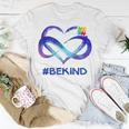 Be Kind Autism Awareness Heart Autism Awareness Month Unisex T-Shirt Funny Gifts