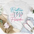 Besties Trip Florida Vacation Matching Best Friend Unisex T-Shirt Unique Gifts