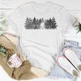 Bigfoot In The Forest Unisex T-Shirt Funny Gifts