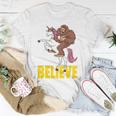 Bigfoot Unicorn Sasquatch Tee Men Women Kids Gift Unisex T-Shirt Unique Gifts
