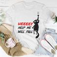 Black Cat Sayes Hey Cat Sayes Hey Unisex T-Shirt Funny Gifts