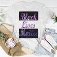 Black Lives Matter Minding My Black Owned Business Unisex T-Shirt Funny Gifts