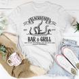 Blackbeards Bar And Grill Est Unisex T-Shirt Funny Gifts