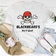 Blackbeards Bar Grill Unisex T-Shirt Funny Gifts